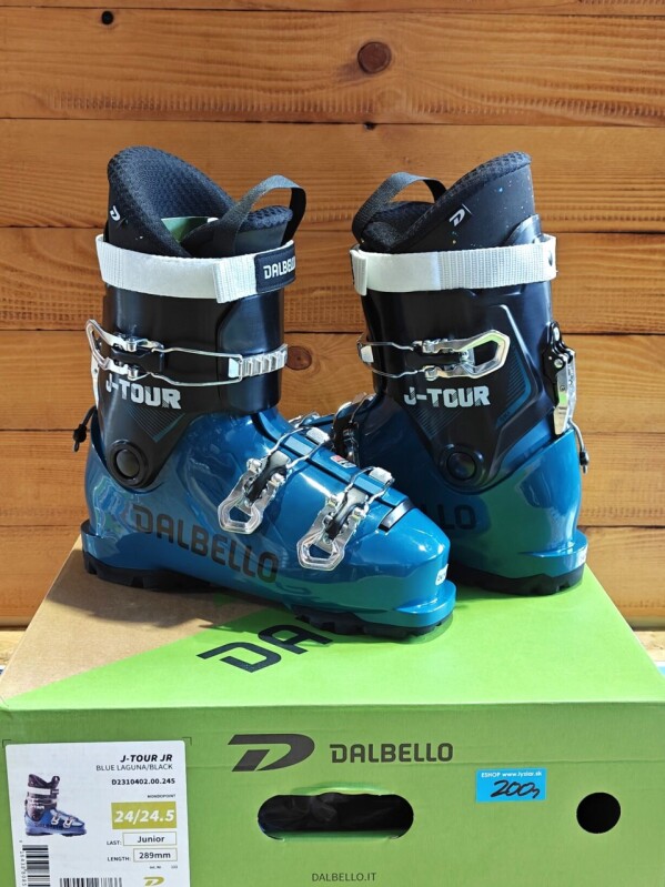 LYŽIARKY DALBELLO J-TOUR UNI LAGUNA-BLACK 24MP---MODEL 2024---